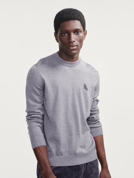 PULLOVER - HEATHER GREY