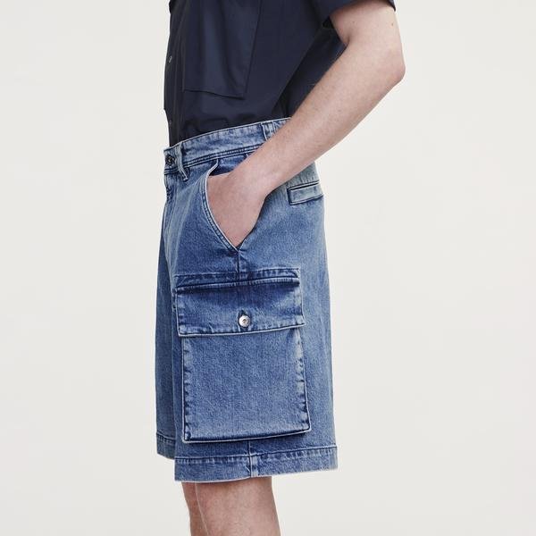 SHORTS - DENIM LIGHT BLEACH