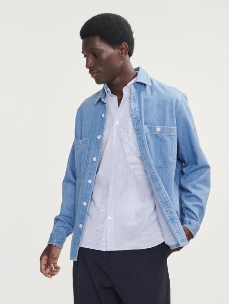 SHIRT - DENIM LIGHT BLEACH
