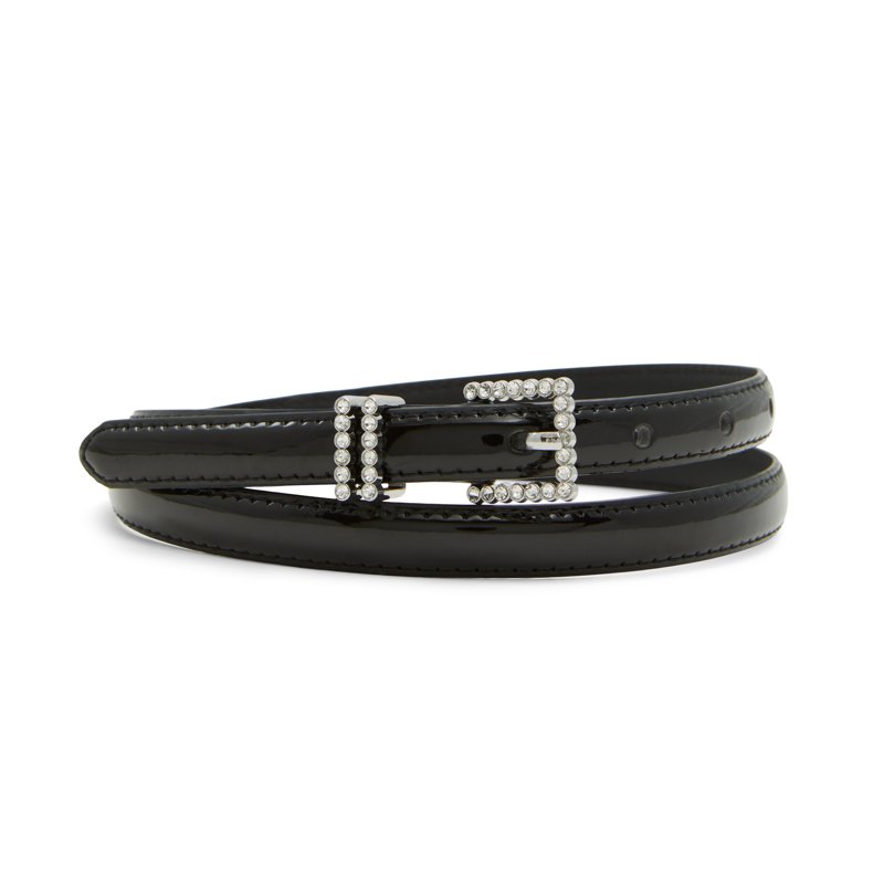 BELT - BLACK/SILVER MULTI