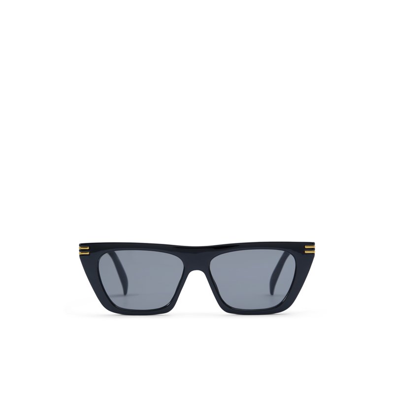 SUNGLASSES - BLACK/GOLD MULTI