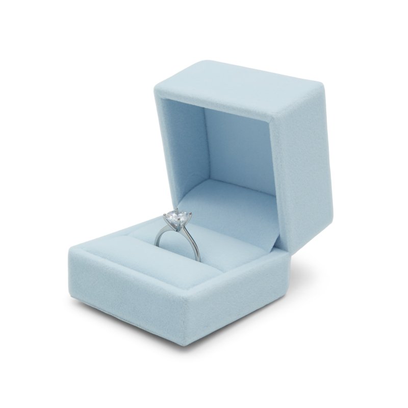 RING - SILVER/CLEAR MULTI