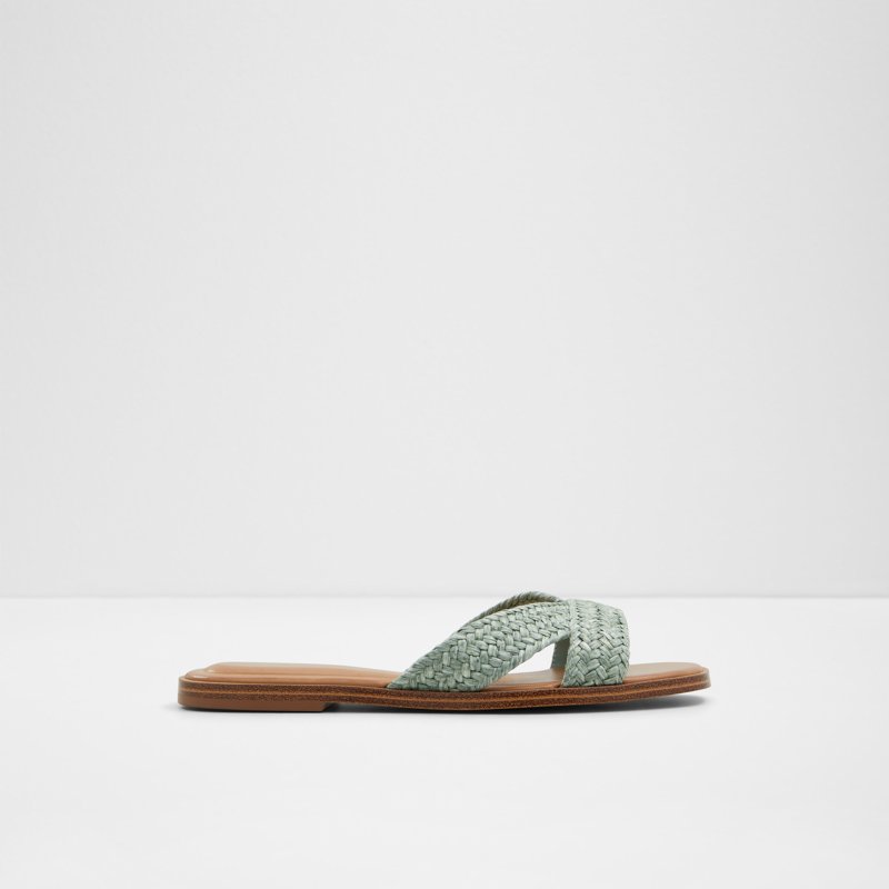 SANDALS - DARK GREEN