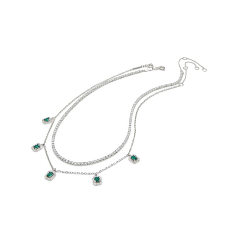 NECKLACE - DARK GREEN