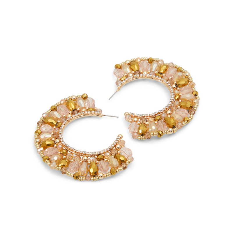EARRINGS - LIGHT BROWN