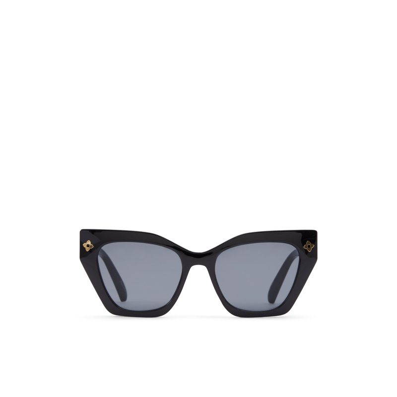 SUNGLASSES - BLACK/GOLD MULTI