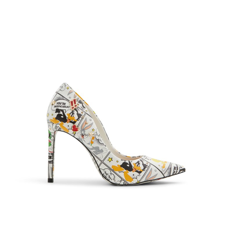 HIGH HEELS - WHITE MULTI