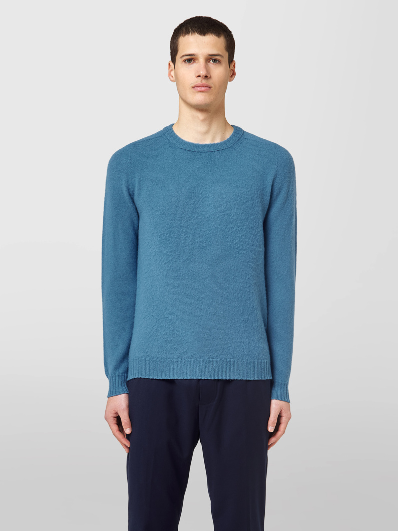 CREW NECK - TURCHESE