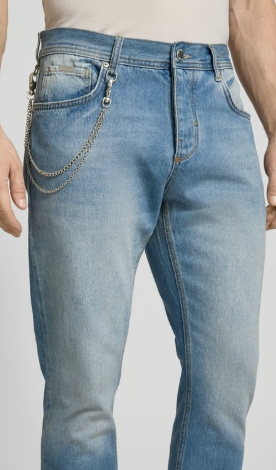 JEANS - BLUE DENIM