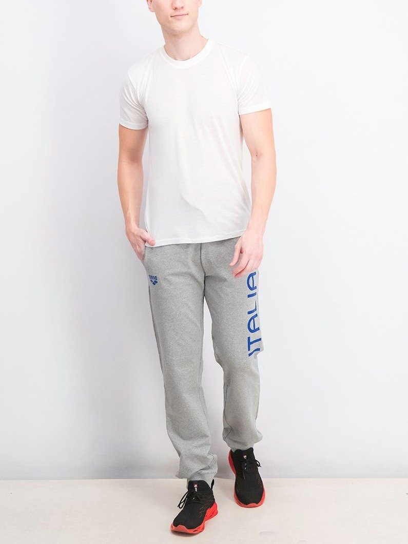 SPORT PANTS - MEDIUM_GREY_MELANGE