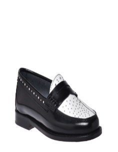 LOAFERS - BLACK/WHITE