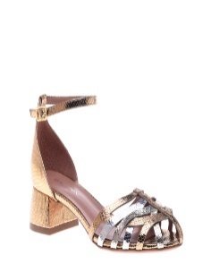 SANDALS - ORO-ARGENTO