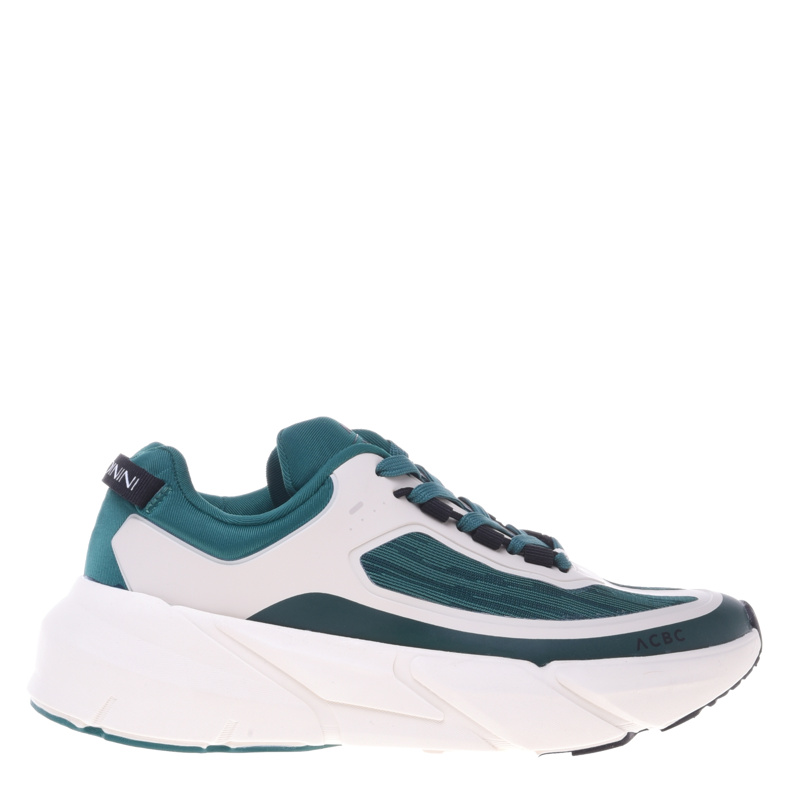 SNEAKERS - BIANCO-VERDE