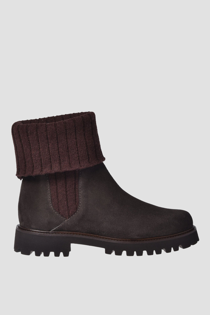 ANKLE BOOTS - BROWN