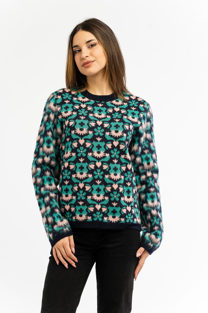 SWEATER - DUSTY MARINE