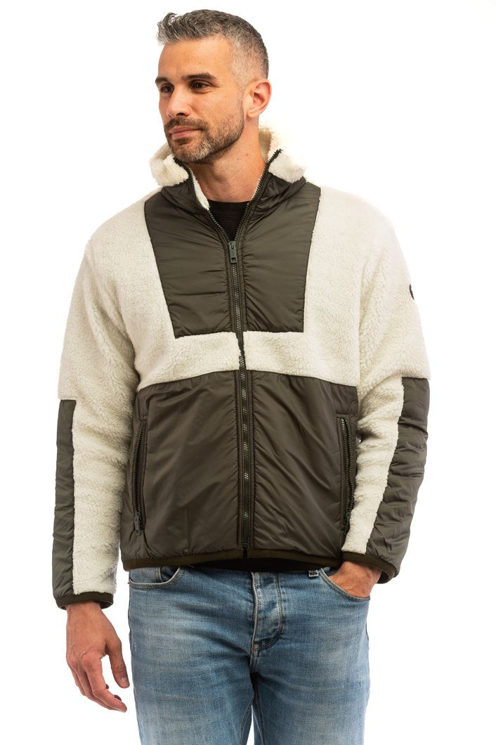 SWEATSHIRT - FOREST/BONE