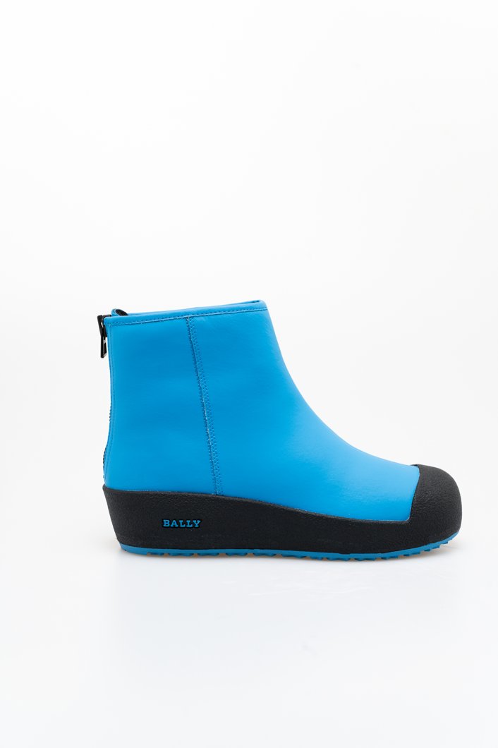 ANKLE BOOTS - BLUE/BLACK