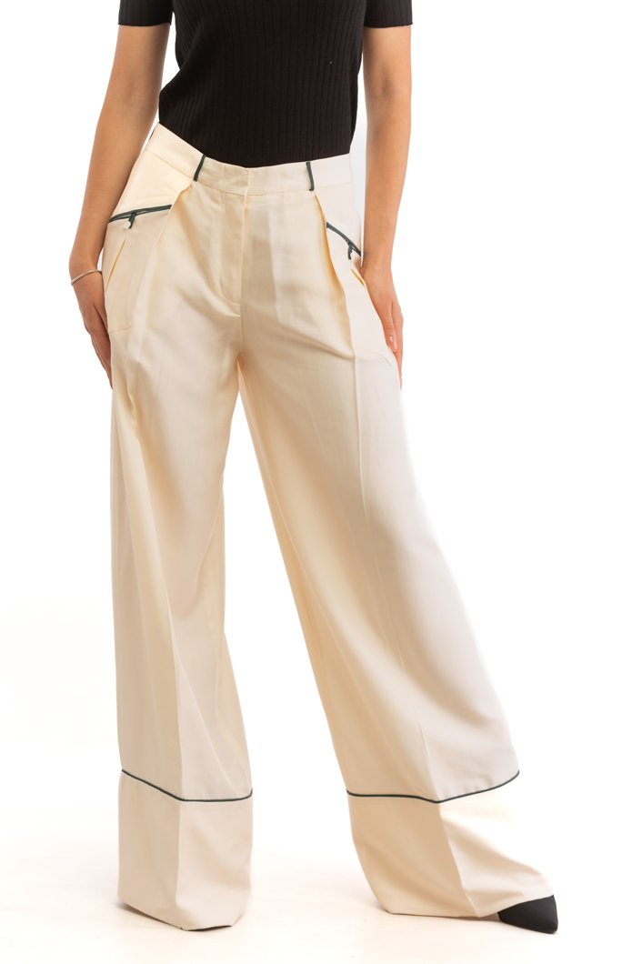 TROUSERS - BONE 50