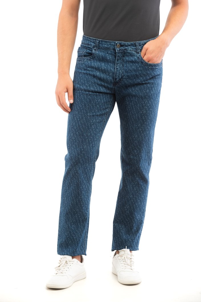 TROUSERS - L10 BLUE DENIM