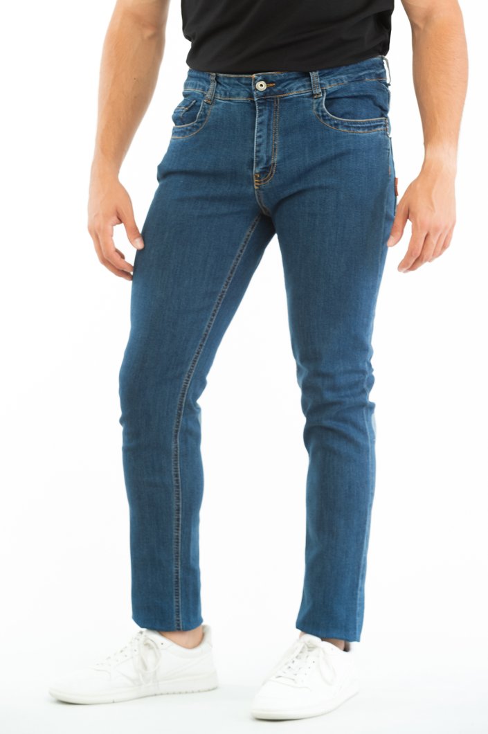TROUSERS - L9 BLUE DENIM