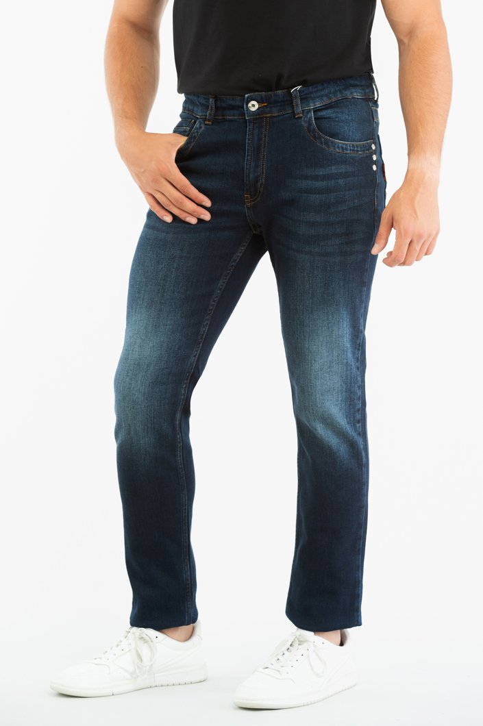 TROUSERS - L2 BLUE DENIM