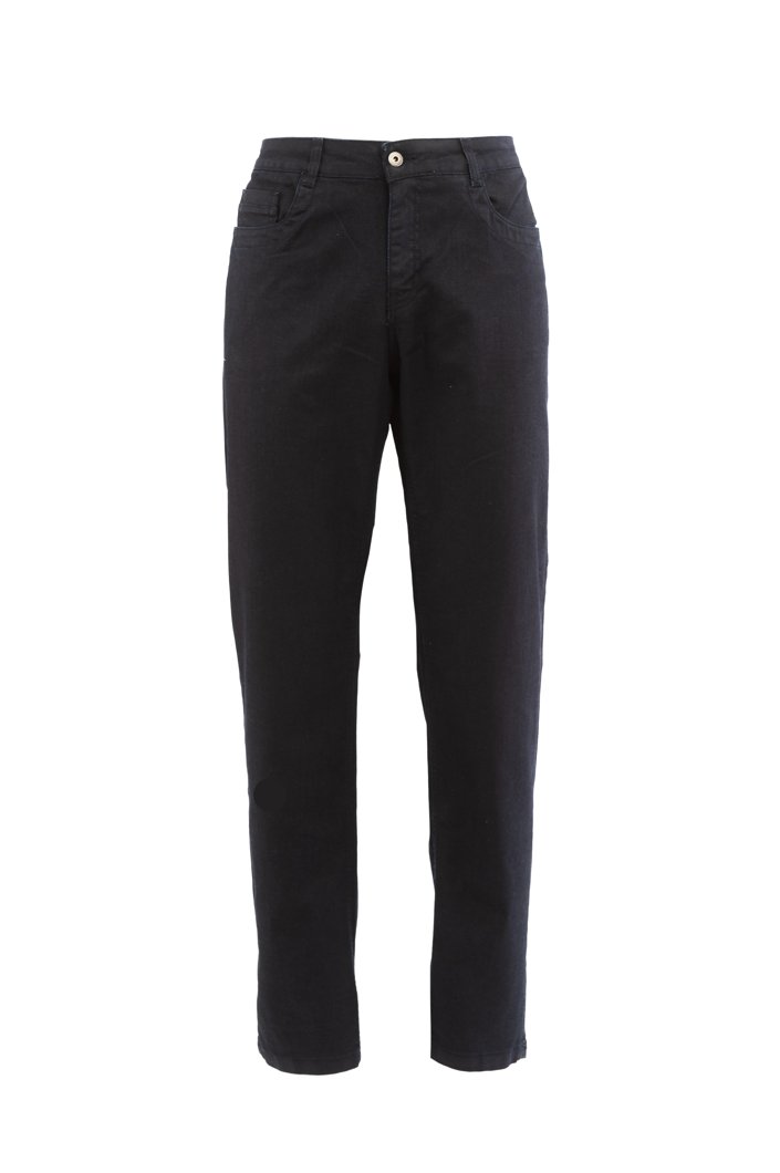 TROUSERS - BLUE DENIM PLATED