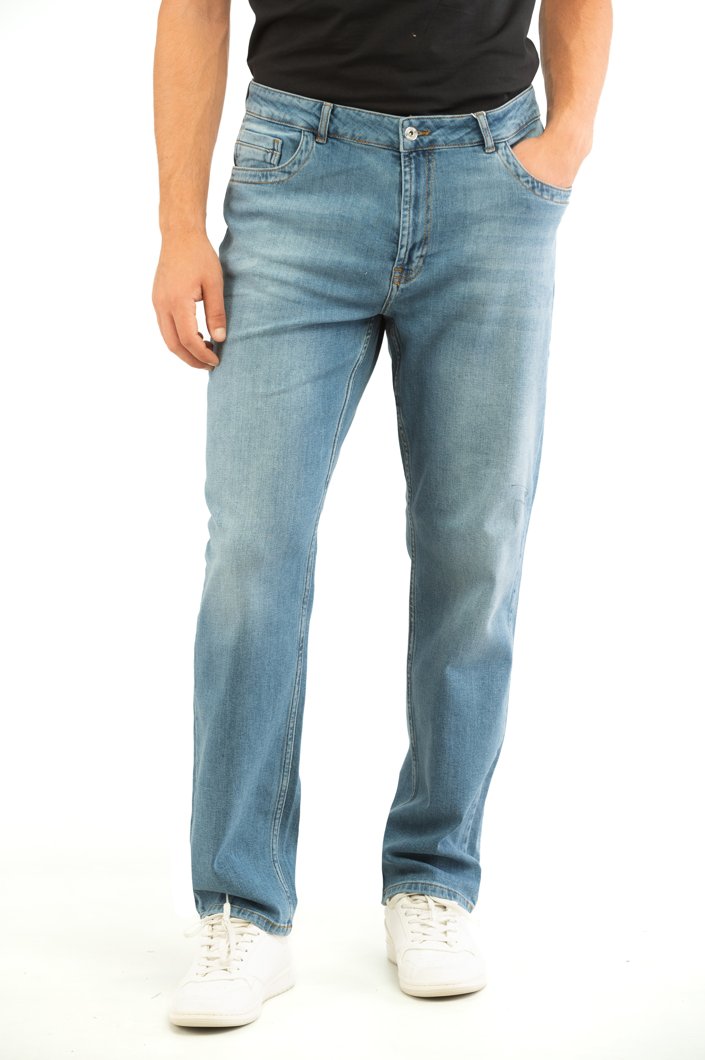 TROUSERS - BLU DENIM MID