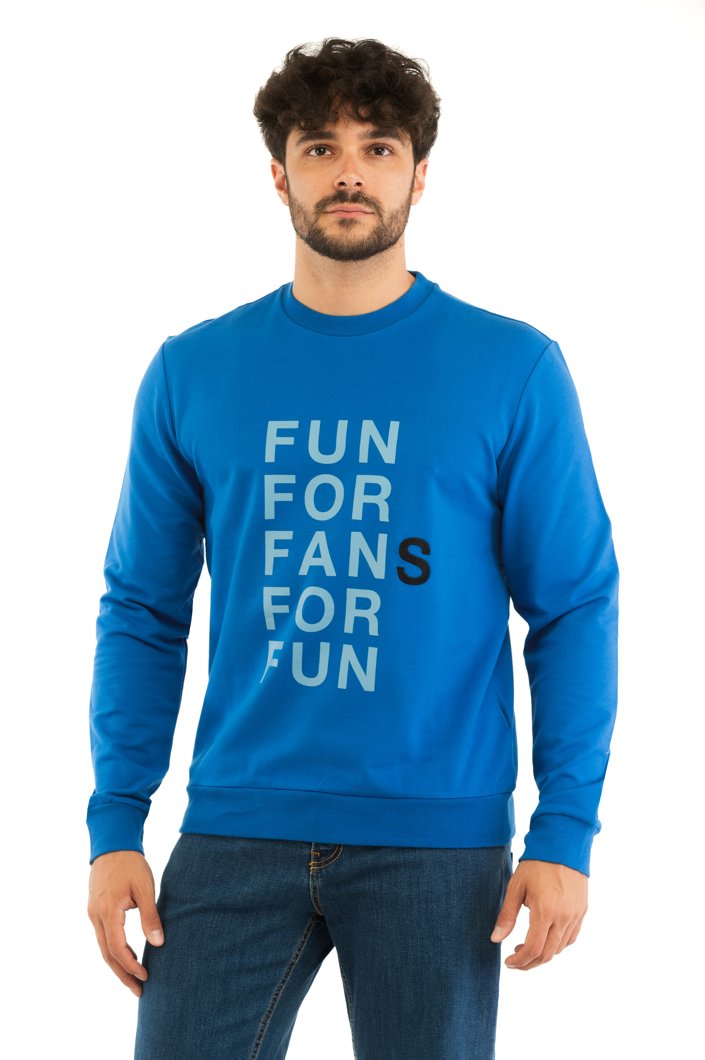 SWEATSHIRT - MAZARINE BLUE