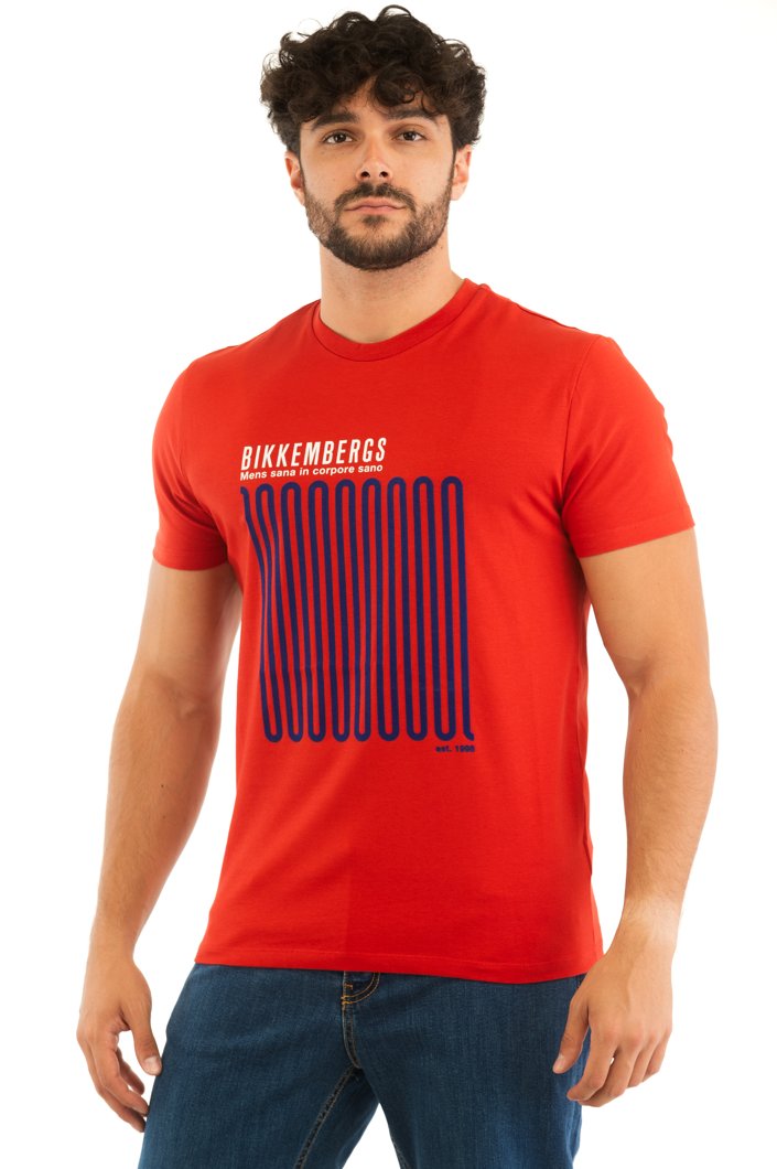 T-SHIRT - POMPEIAN RED