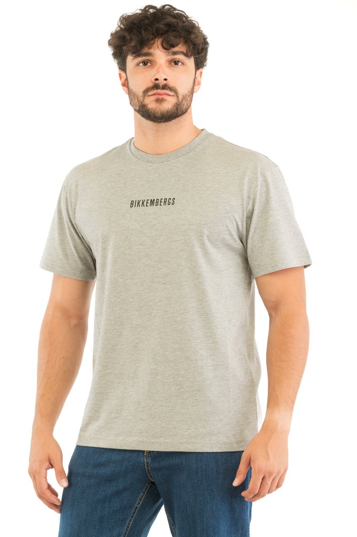 T-SHIRT - GREY MELANGE MID/LIGH