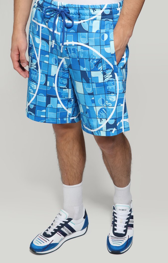 SHORTS - M/COL BLU LOGO