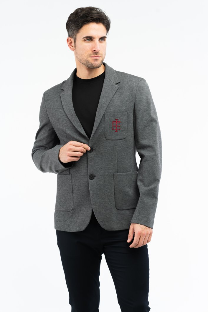 BLAZER - MELANGE BLACK