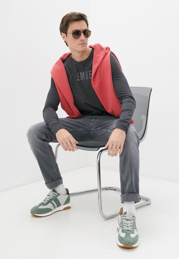 JUMPER - MEL.DARK GREY