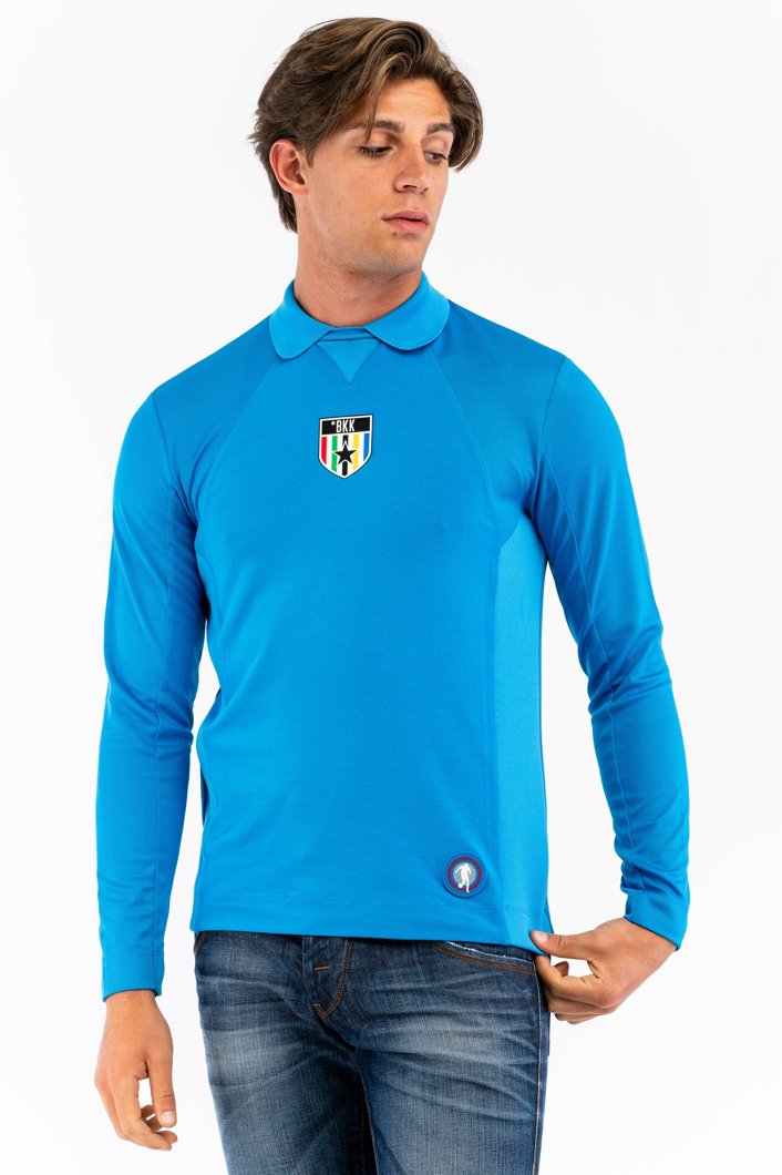 T-SHIRT LONG SLEEVE - AZURE