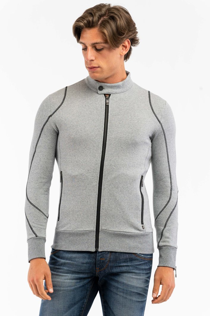 SWEATSHIRT - MEL.LIGHT GRAY