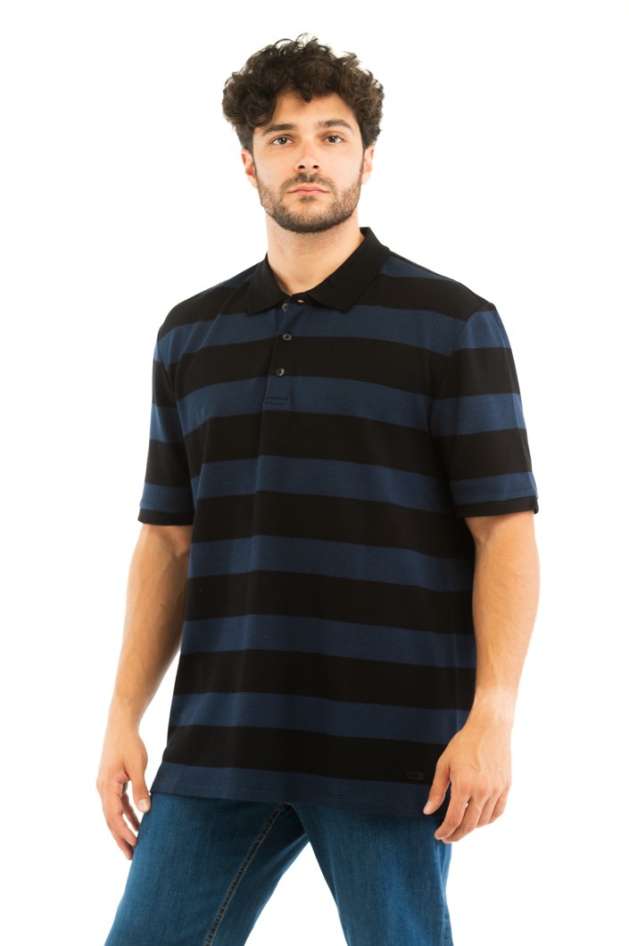 POLO - NERO/BLU