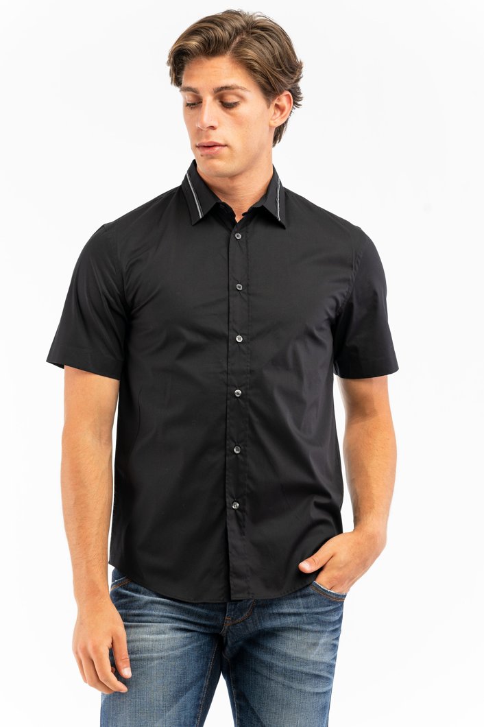 SHIRT SHORT SLEEVE - BLACK