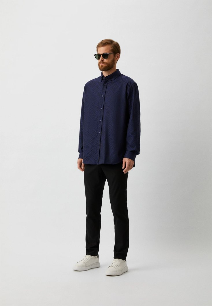 SHIRT - FO.BLU-LOG.NERO