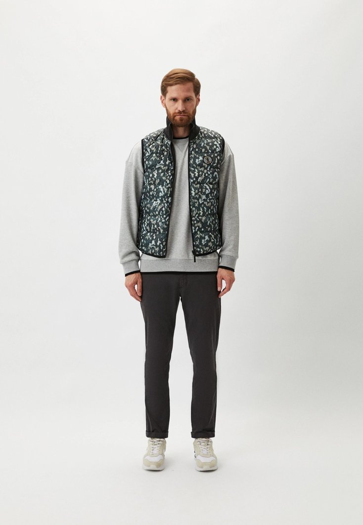 DOWN VEST - VERDE ST.PIXEL