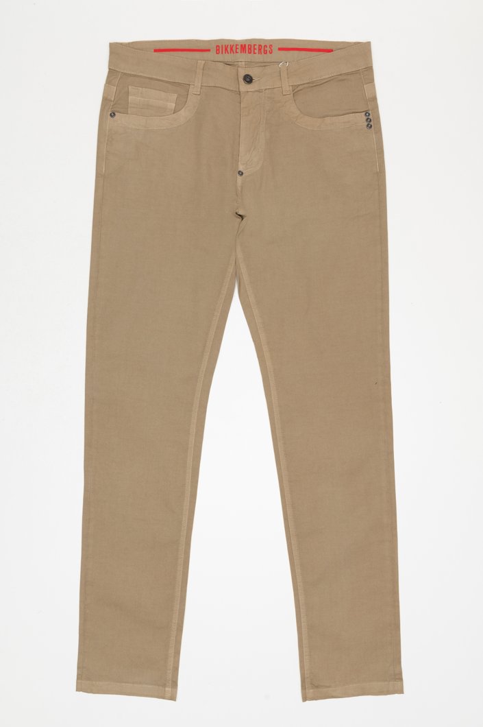 TROUSERS - DARK BEIGE