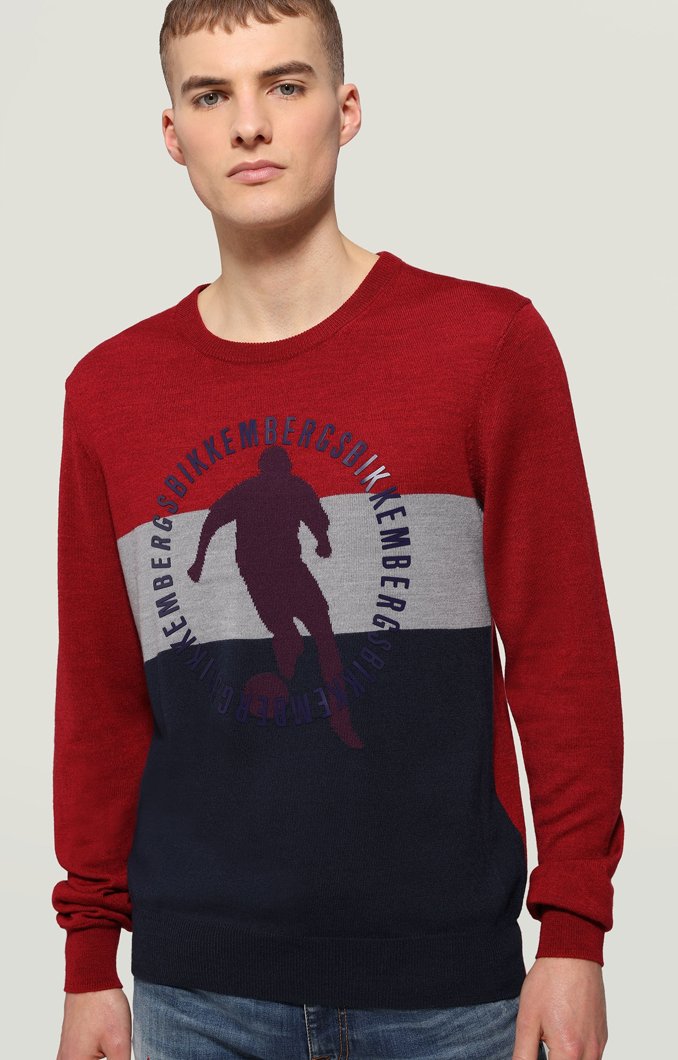 T-SHIRT LONG SLEEVE - RUMBA/GMM/NAVY