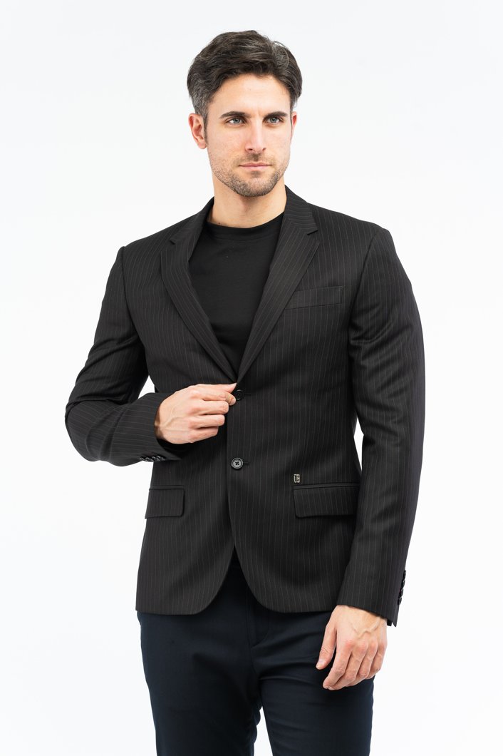 BLAZER - BLACK/L.BLUE