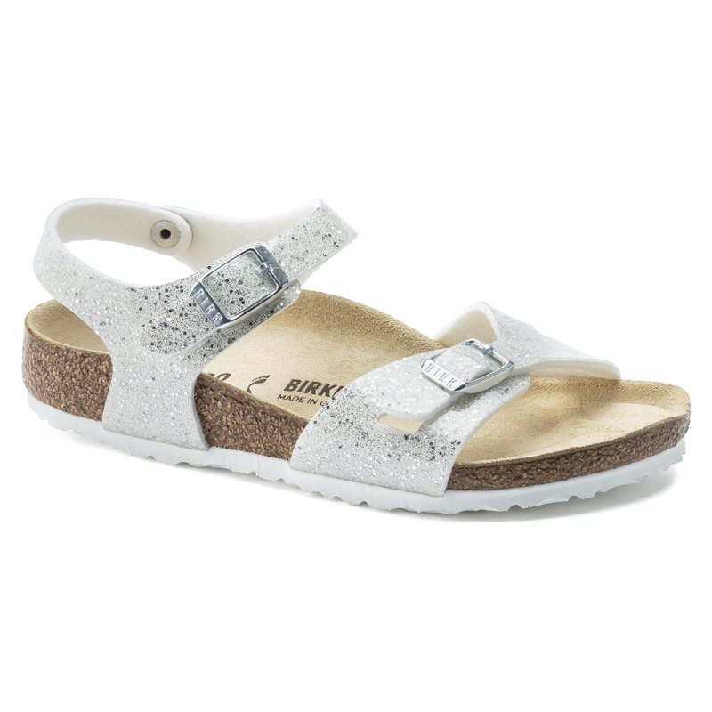 SANDALS - WHITE GREEN
