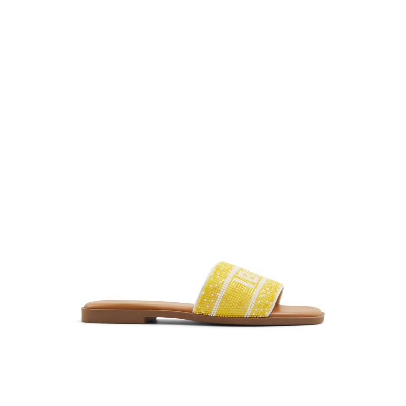 SANDALS - BRIGHT YELLOW