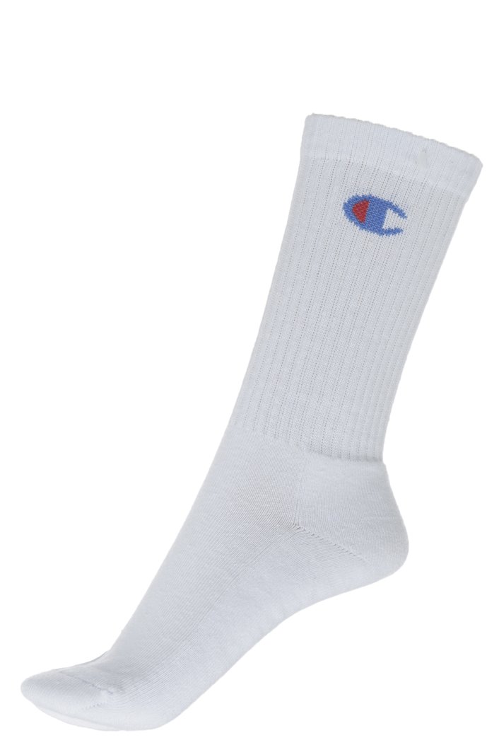 SOCKS 3 PACK - LOGO COLORED WHITE