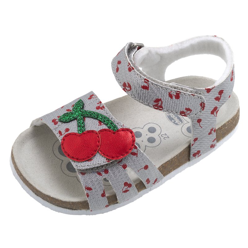 SANDALS - LILAC PRINTED