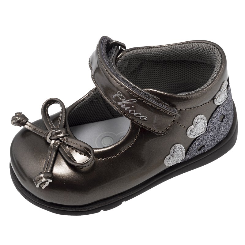 BALLET FLATS - STEEL