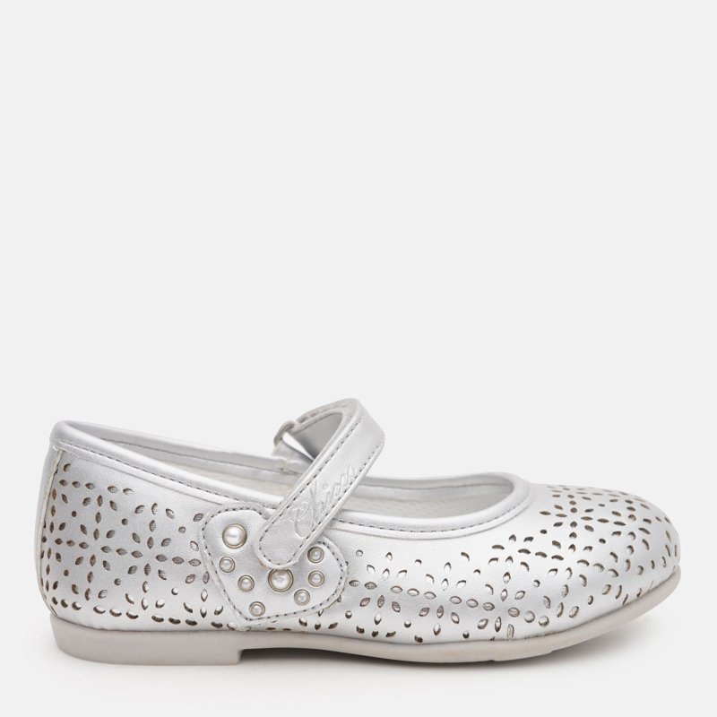 BALLET FLATS - SILVER