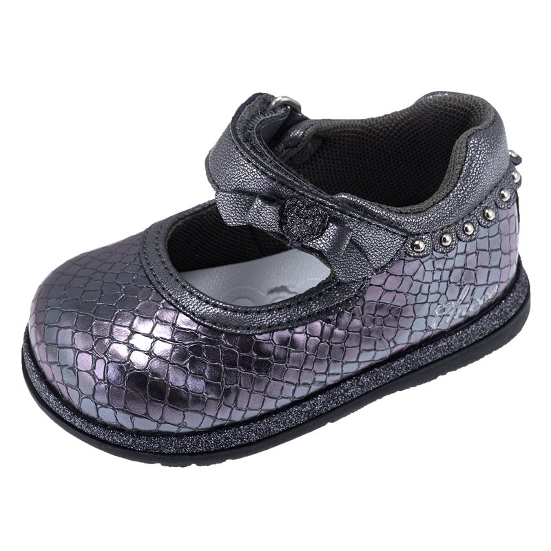 BALLET FLATS - STEEL