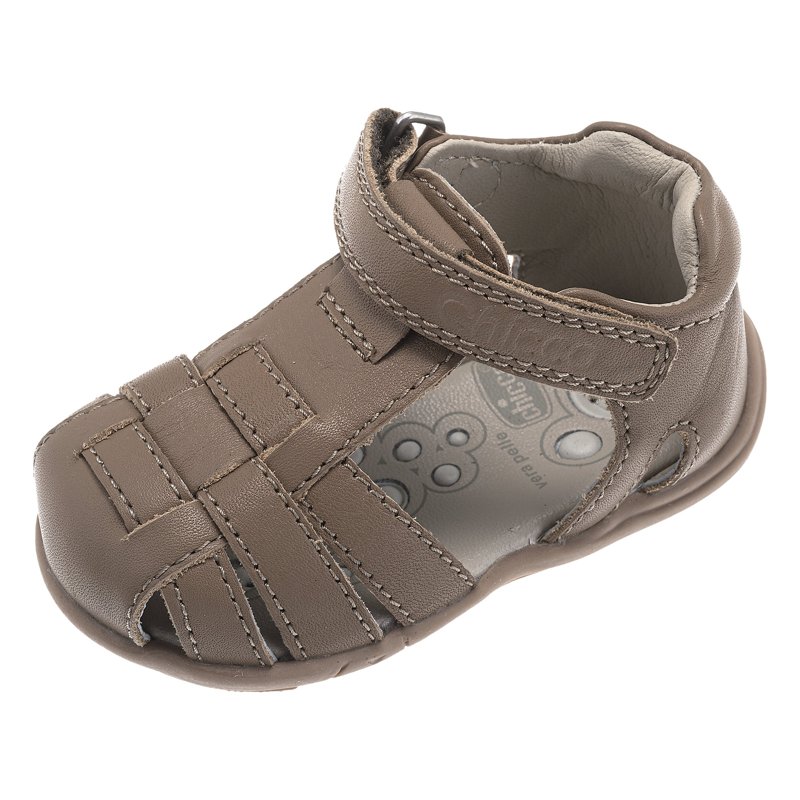 SANDALS - NEUTRAL LEATHER